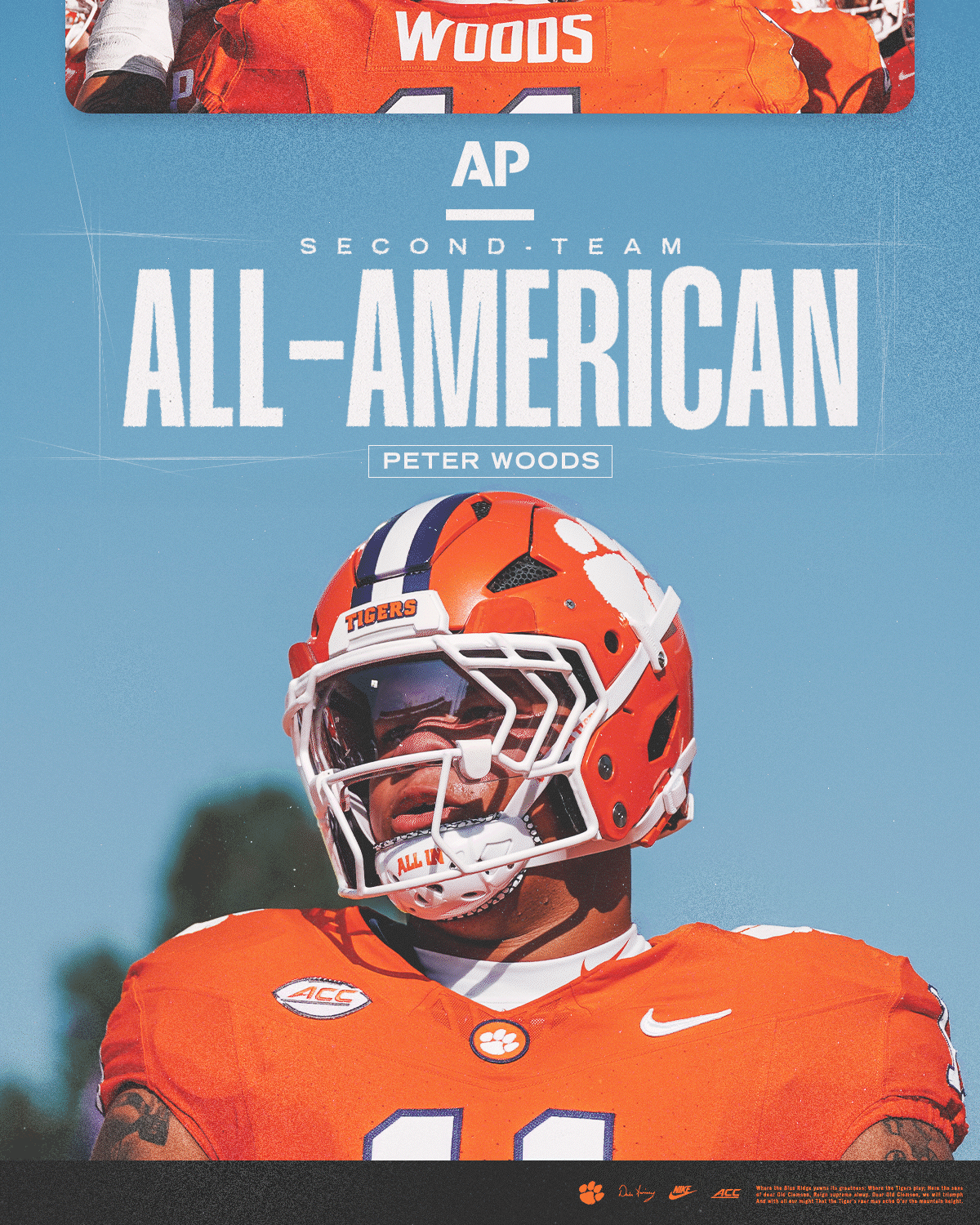 Woods, Terrell Named AP All-Americans