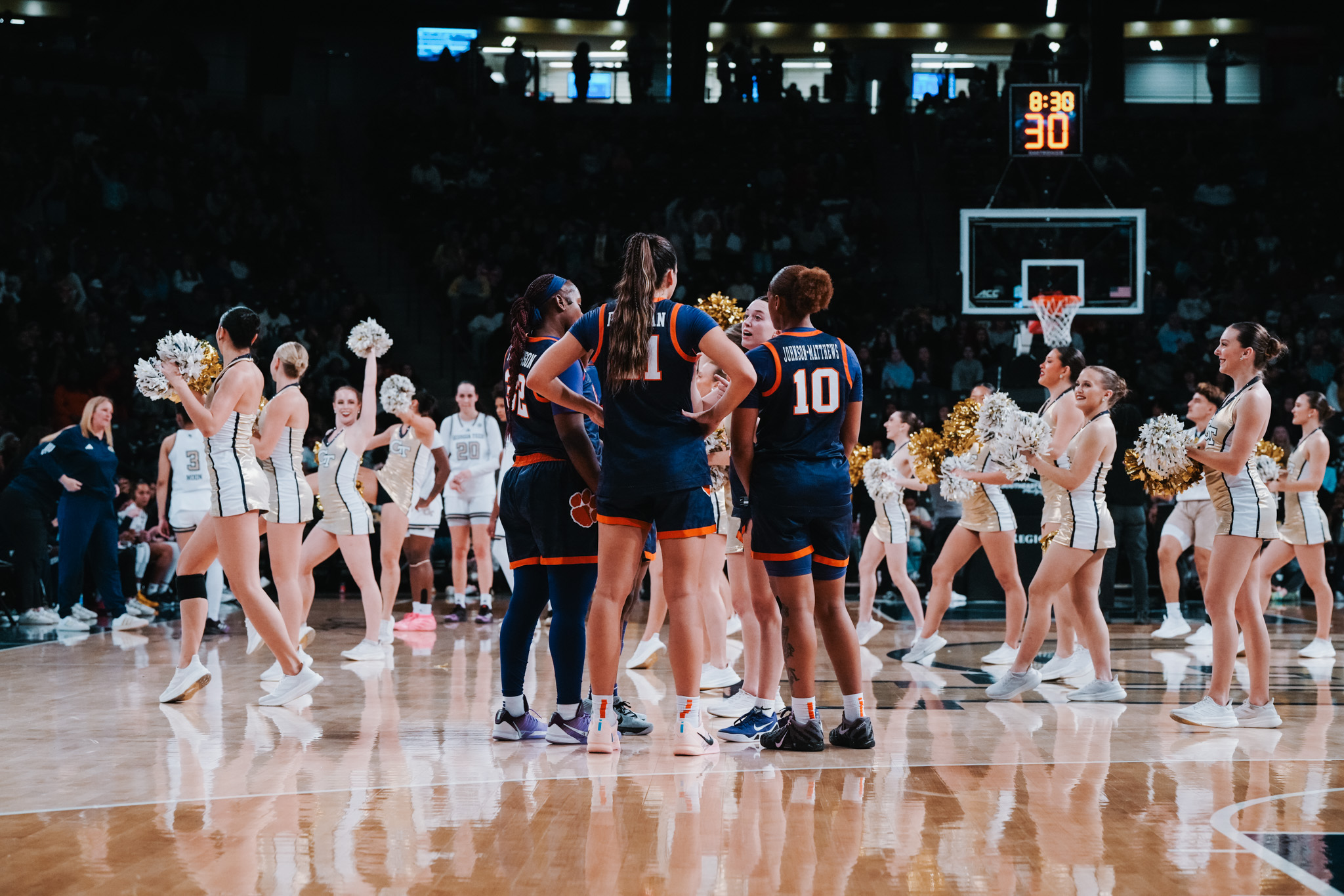 Mia Moore Scores 1,000th Career Point In Loss To Georgia Tech, 58-55