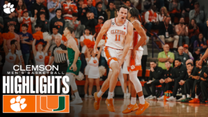 Highlights: Men’s Basketball Takes Down Miami, 69-59
