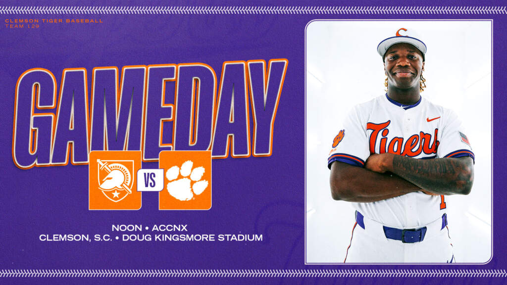GAMEDAY – Army West Point at Clemson (Game 1 of DH)