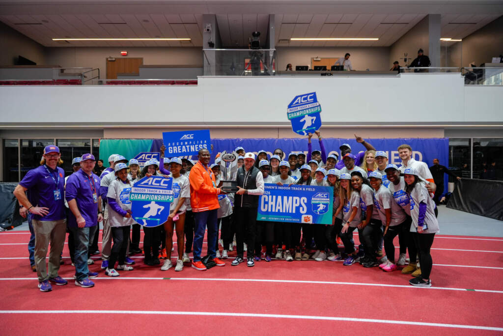 Clemson Women Win Back-to-Back Indoor ACC Championships