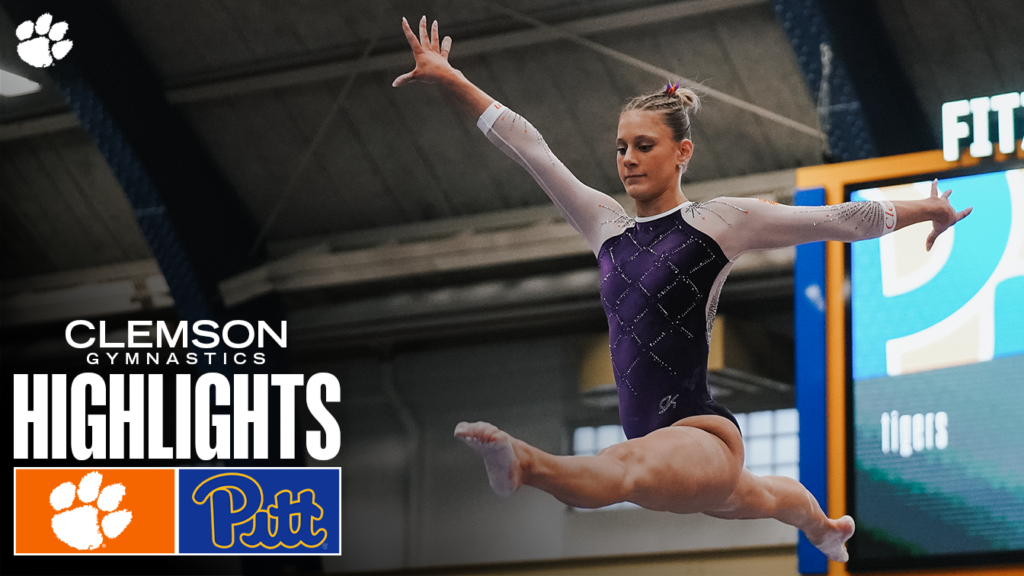 Clemson Gymnastics’ Best Routines at Pittsburgh