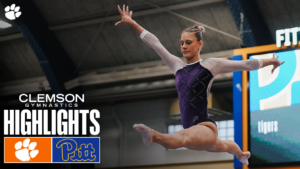 Clemson Gymnastics’ Best Routines at Pittsburgh
