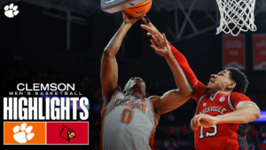 Highlights: Clemson Upsets #24 Louisville Inside LJC