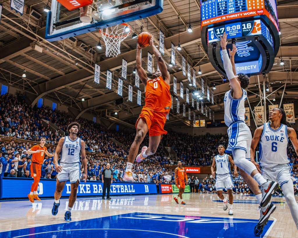 No. 20 Tigers Fall at No. 4 Blue Devils 67-54