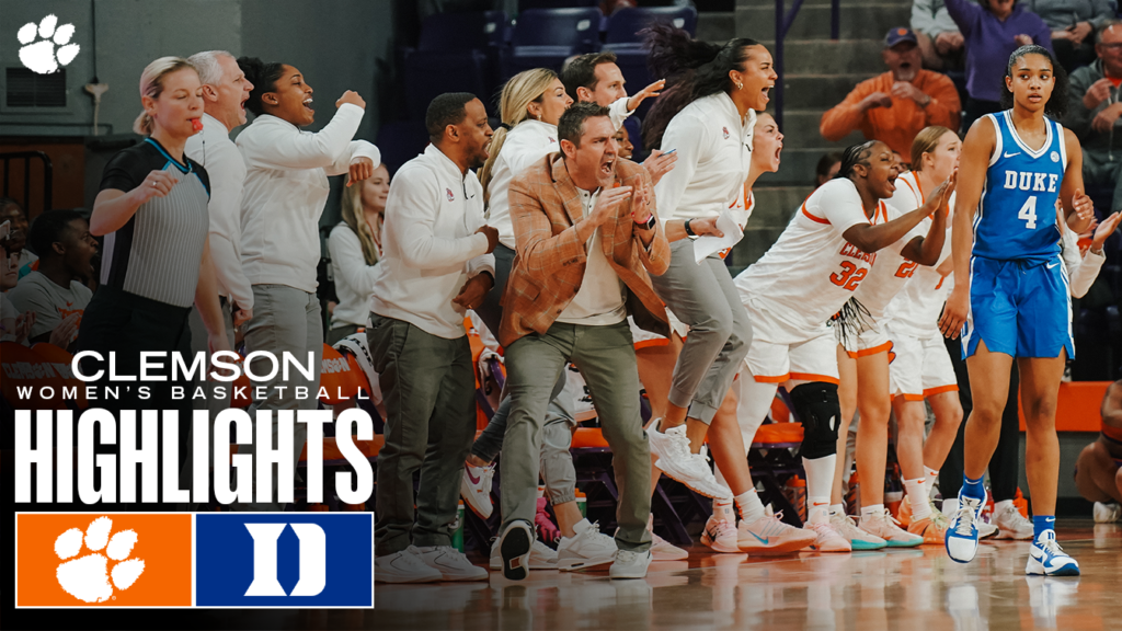 Highlights: Clemson Upsets #9/13 Duke Inside LJC