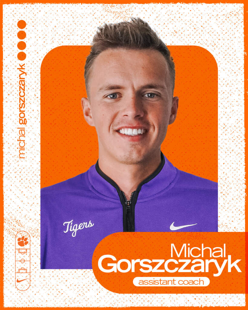 Michal Gorszczaryk Named Men’s Soccer Assistant Coach at Clemson